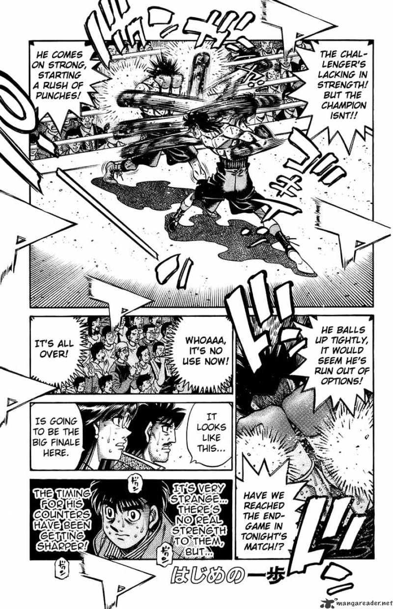 Hajime no Ippo: Fighting Spirit, Chapter 694 image 01